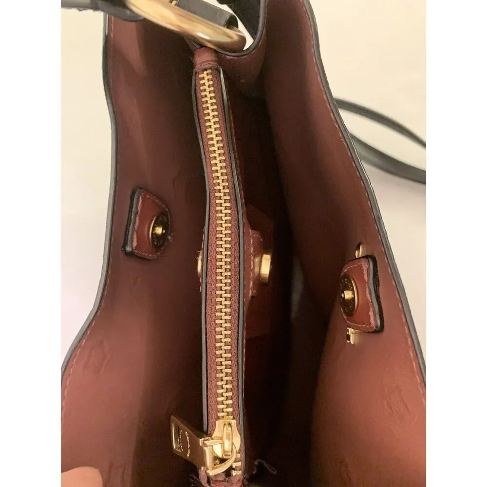 Coach Small Town Bucket Bag Shoulder Bag Leather Shooting Stars M2181 C7245 - Picture 11 of 11